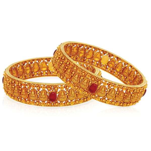 Divine Gold Bangle Set