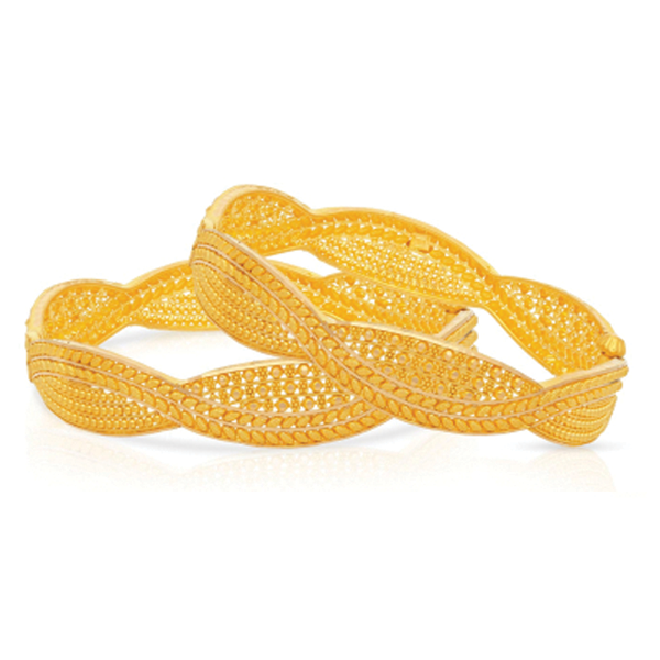 Divine Gold Bangle Set