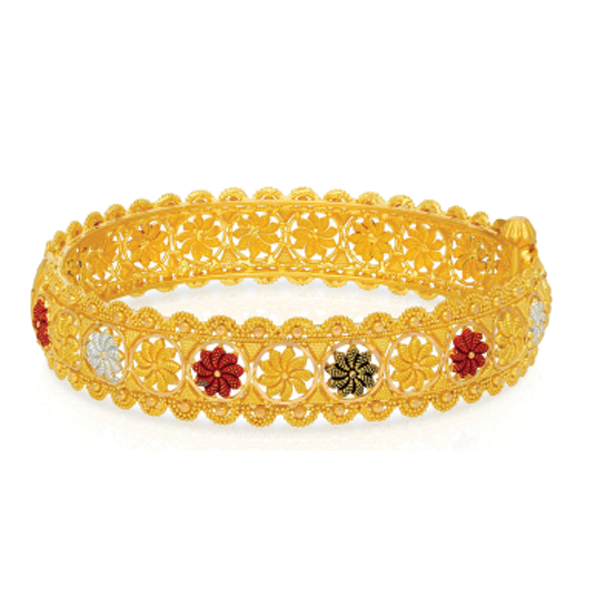 Divine Gold Bangle Set